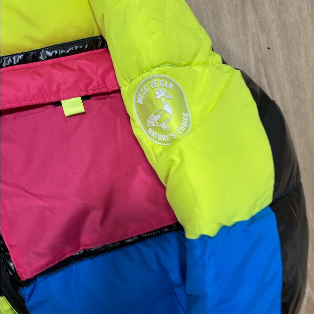 Wesc Colorful Puffer Jacket - Picture 3 of 4
